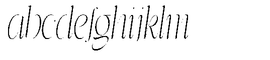 Effidhem Mevagen  Italic Scale Regular FONT