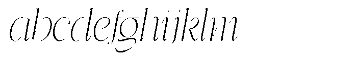 Effidhem Mevagen  Italic Sm Condensed Regular FONT