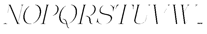Effidhem Mevagen  Italic Sm Expa Regular Font UPPERCASE