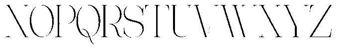 Effidhem Mevagen  Regular Font UPPERCASE