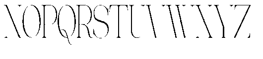 Effidhem Mevagen  Scale Regular Font UPPERCASE