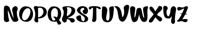 Efista Regular Font UPPERCASE