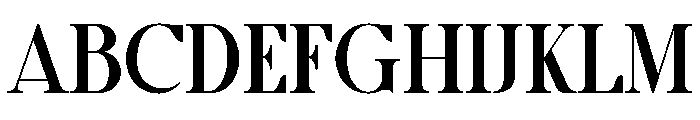 Egants Font UPPERCASE