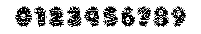 Egg Hunt Font OTHER CHARS