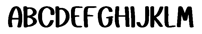 Eggy Parade Regular Font UPPERCASE