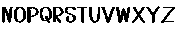 Eggy Parade Regular Font UPPERCASE