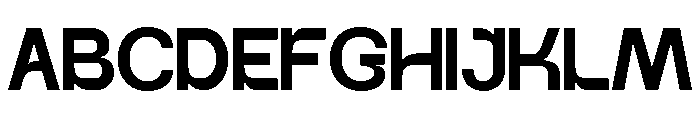 Egiane Regular Font UPPERCASE