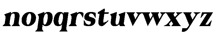 Egika Slant Font LOWERCASE