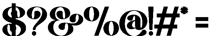 Egithy-Regular Font OTHER CHARS
