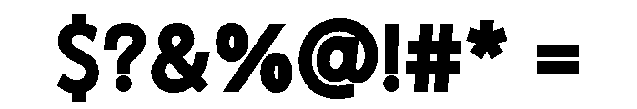 Eglantine Black Font OTHER CHARS