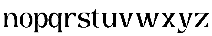 Eglia Regular Font LOWERCASE