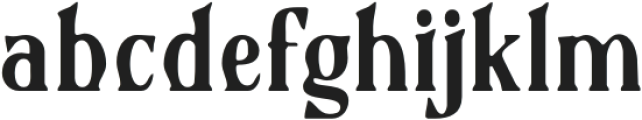 EGOSHIC Blurry otf (400) Font LOWERCASE