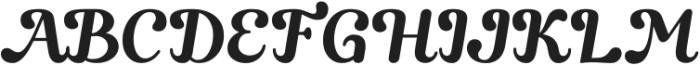 Egalia Kokane Regular ttf (400) Font UPPERCASE