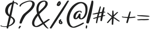 Egatta Italic otf (400) Font OTHER CHARS