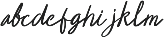 Egatta Italic otf (400) Font LOWERCASE