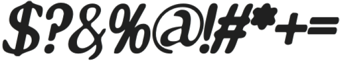 EgmondBlur-Italic otf (400) Font OTHER CHARS