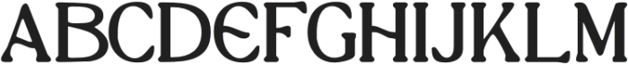 EgmondBlur-Regular otf (400) Font UPPERCASE