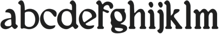 EgmondBlur-Regular otf (400) Font LOWERCASE