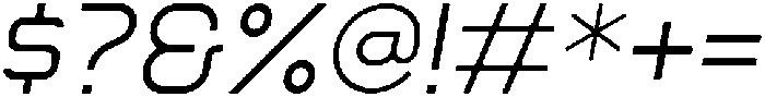 Egosta Thin Italic otf (100) Font OTHER CHARS