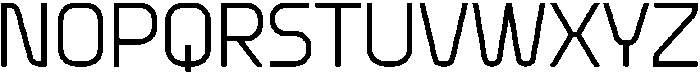 Egosta Thin otf (100) Font UPPERCASE
