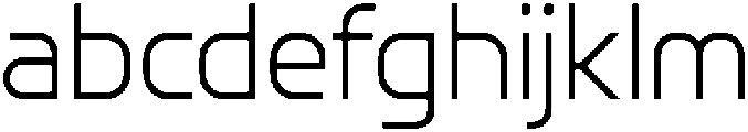 Egosta Thin otf (100) FONT