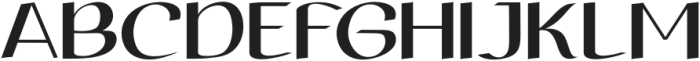 Egovu-Regular otf (400) Font UPPERCASE