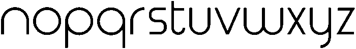 egoist otf (400) Font LOWERCASE