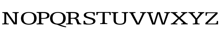 Eggo Extended Normal Font UPPERCASE