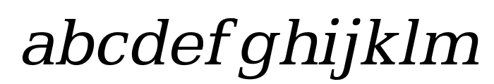 Eggo Italic Font LOWERCASE