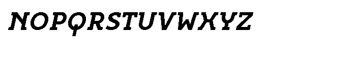 Egon Bold Italic Font UPPERCASE