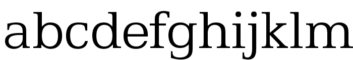 Egyptian-Text-Light-Regular Font LOWERCASE