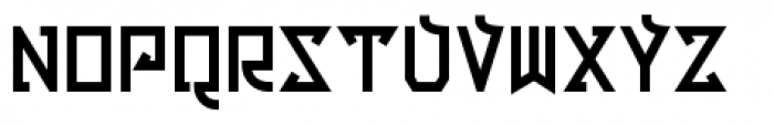 Egyptian Revival Regular Font UPPERCASE