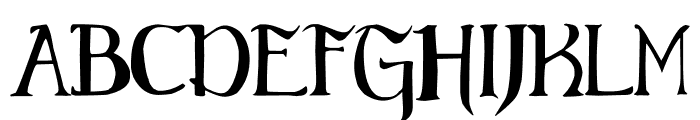 EG Dragon Caps Font LOWERCASE