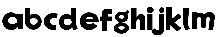 EgNew Thick 2 Font LOWERCASE