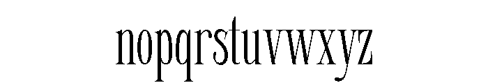 Eghton Demo Font LOWERCASE
