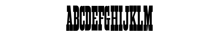 Egyptienne-E Font UPPERCASE