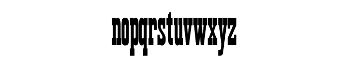 Egyptienne-E Font LOWERCASE