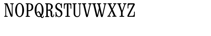 Egizio Condensed Round Font UPPERCASE