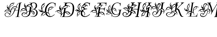 Egmontian Plus Font UPPERCASE