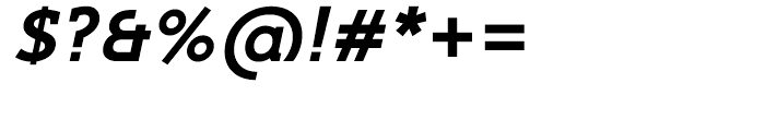 Egon Bold Italic Font OTHER CHARS