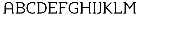 Egon Light Font UPPERCASE