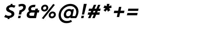 Egon Sans Bold Italic Font OTHER CHARS