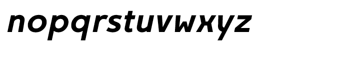 Egon Sans Bold Italic Font LOWERCASE