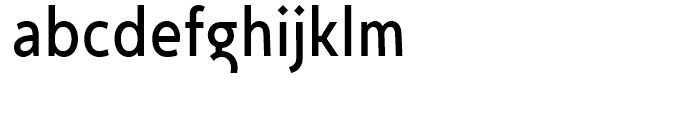 Egon Sans Condensed Regular Font LOWERCASE