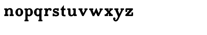 Egyptia Bold Font LOWERCASE