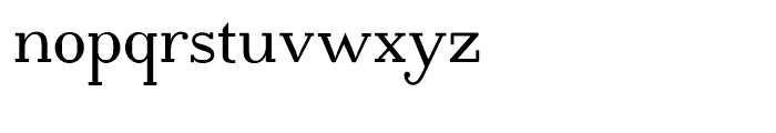 Egyptia Light Font LOWERCASE