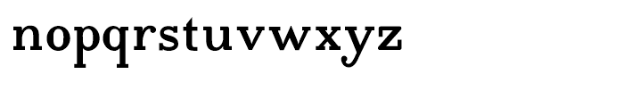 Egyptia Normal Font LOWERCASE
