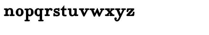 Egyptia Round Bold Font LOWERCASE