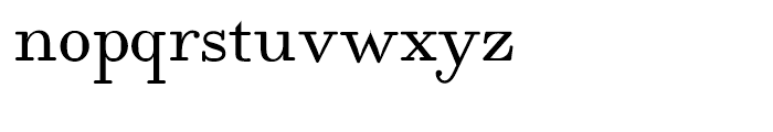 Egyptia Round Light Font LOWERCASE