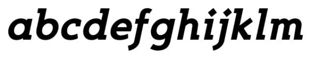 Egon Bold Italic Font LOWERCASE